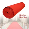 Fourniture de fête Red Asle Runner Durable non glissant 1,2 m de large tapis de mariage pour douche nuptiale