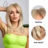 Charmsource Blond Long Hair Natural Straight Synthetic S For Women Daily Party High Density 240412