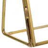 Frames Po Frame Gold Decor Glass Simple Double Layer Specimen Case Brass Picture Desktop Display Holder