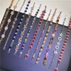 Pulipulamento de cobre de ouro de ouro atacado Tennis de diamante Mirco-I-INLAPIDA VVS ZIRCON ICELA OUT BRACELETO CHARM MULHERES OLHOS OLHOS BAGUETTE PULSERA