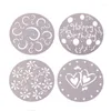 Baking Moulds Cake Stencils Templates Cakes Decorating Embossing Spray Floral Decorative Buttercream Cookie Fondant Mold Decoration