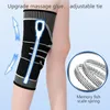 Knee Pads Sports Unisex z ustalonym narzędziem do tkaniny powietrznej 3D do jazdy na rowerze