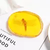 Figurines décoratives Home Crafts Decor Collection chinois Beautiful Amber Dragonfly Gift Gifting Polishing Fossile Insects Manual G5X4