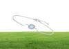 Alta qualidade 925 Sterling Silver Anklet Handmade Blue Opal Jewellry Bracelets China Low S Jewleries Whole253H7388143