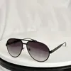 Lunettes de soleil Marque de mode Design Men Business conduisant le cadre de haute qualité Titane Caxe UV CEUILLES COIRE