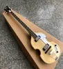 Natural Wood Finish Hofner BB2 BASS GUITAR VIOLIN Body Style Basse Top Quality HCT Bajo Designad i Tyskland All Pearlish Tuners PI6004758