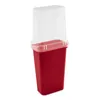 Opslagflessen steriliet 40 "verticale wrap doos plastic infra rode set van 4 17 1/8" l x 10 5/8 "w 41 3/8" h