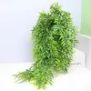 2st konstgjorda hängande växter bambu vinrankor Fake Plant Faux Ivy Vine Outdoor UV Resistant Plastic 240407