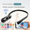 Caméras Caméra montée sur la tête Caméra 4k HD HD MONED EARLOOP Intelligent Anti Shake Cycling DV Exécution Recording Instrument