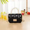 Shoulder Bags Luxury Mni Handbags Jelly Summer For Women 2024 Coin Purse Pvc Pearl Ladies Hand Small Crossbody Bag Cluth Sac A Main