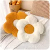 Pillow Cute Flower Plush Stuffed Soft Plant Throw Home Sofa Decoration