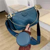 Shoulder Bags Fashion One-shoulder Small Fragrant Wind Chain Clause Ladies Crossbody Lingge Three-piece Picture-Mother Bag