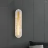 ウォールランプモダン銅大理石のLEDは、リビングルームの廊下研究ベッドルームベッドサイド照明装置に適しています