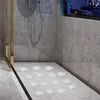 Mattes de bain 10pcs autocollants antidérapants transparents Baignoire en PVC étanche