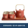 Teaware Sets Porcelain Chinese Tea Set Kettle Infuser Luxury Cup Strainer Mug Tray Ceremony Service Porcelanato Drinkware AB50TS