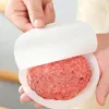 Backwerkzeuge Nicht-Stick Patty Paper Easy-Freisetzung Burger Papers Hamburger 100pcs Runde Wachs-Pergamentblätter für