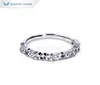 Anneaux de mariage Tianyu Gems Diamonds Engagement Real Gold Heart Shape Gemstone Bijoux Custom Anniversary Gift Band 2208265718055