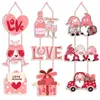 Decorative Figurines Christmas Party Table Decorations Centerpieces Pearl Garland Valentine's Day Theme Love Hanging