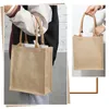 Bolsas de compras 10 PCS Bolsa Presente com Handles Tote Bridesmaid Bag Welcome Blank for Wedding