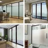 Adesivi per finestre Glassata di vetro che trasmette le finestre opache ombreggiatura Waterproof Wired Bagno Office a prova di peep
