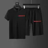 Luxury Designers Mens Tracksuits Sports shorts polos shirts set Sweatershirts fashion Mens polo Tracksuit Jogger two-piece summer couples t shirt Suits sportswear