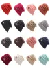 Chapéus de malha CC Gorro de inverno na moda que quente tampas de crânio rodovias de tamanho grande chapas de crochê de malha de malha macia 17 cores 20pcs