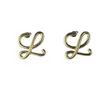 Luojia 2021 Nieuwe geometrische abstracte oorbellen voor dames modieuze kleine groep hoge sense temperamentplaten 24k gouden oorbellen