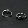 Boucles d'oreilles de cerceau 925 argent sterling petit pour femmes hommes boucles de cercle rond