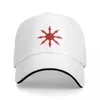 볼 캡 8 뾰족한 카오스 스타 - 마법 상징 (빨간색) 야구 모자 해변 모자 아빠 남성 여자