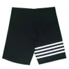 Bermude masculine Bermuda étanche à 4 voies d'élasticité Shorts shorts plage shorts gym fitness rapide de bain homme plage de surf de surf 240402