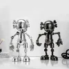 Cartoon Robot Creative Personality Doll Handicrafts Childrens Room Desktop Coffee Table Decorations Sculpture Modern Ornaments 240408