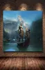 God of War HD Pigure Game Posters и холст напечатанная живопись Art Wall Pictures Home Decor для украшения гостиной LJ2011283184090