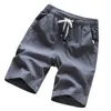 Fashion Men Shorts Summer Casual Shorts für Männer Strandhosen laufen Sport kurzer Herren Straight Hosen Herren Shorts Männliche Sweatpant 240412