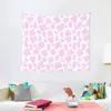 Tapestries Pink Cow Print Tapestry Room Decorations Decor For Wall Hanging