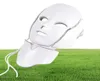 7 Color LED Masque facial thérapie masque masque luminothérapie Masque cou avec microcourrent pour skin5332530