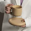 Canecas canecas de cerâmica caneca gordinha de café fofo xícara de chá de bonde