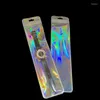 Storage Bags 6 27.5cm Long Holographic Resealable Sealable Pen Packaging Zip Bag For Small Bussiness Jewelry Necklace Sample Supplies