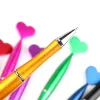 Pens 20pcs Heart Rotary BallPoint Pen Penna Penne Penne Penne Penne Studente Ballpoint Pen Stullo Funzionalità