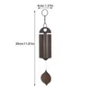 Decorative Figurines Easy Use Window Hanging Beautiful Sound Iron Pipe Wind Chimes Outdoor Ornaments Pendant Bell Heroic Windbell