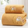 Baignoire serviette en velours corallien pour femmes épaissies adultes absorbants non pure coton plage haute qualité