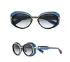 Designer Sonnenbrille für Frauen Sportstil BPS129 Retro Round Frame Sonnenbrille Männer Klassische Originalkopie Technologie Eyewear Unim6030307
