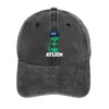 Berets Atlanta Green Atlien Cowboy Hat | -F- | Fashionabla hästkvinnor strand män