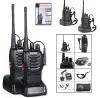 Baofeng bf-888s tattico wireless walkie walkie talkie 5w 400-470MHz Radio Interphone Interphone Mobile Portable LL