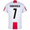 2024 Georgia Kvaratskhelia Soccer Trikot 24/25 #8 Zivzivadze #9 Davitashvili #10 Chakvetadze National Fußball -Hemden #11 Kvilitaia #22 Mikautadze Uniform