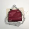 axelväska vävd flerfärgad läderväska på väskväska designer handväska lyxiga crossbody väskor kedja handväska totes toppkvalitet koppling mångsidig tote underarmsäck