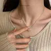 South Korea Cute Balloon Dog 925 Sterling Silver Necklace for Womens Light Luxury Unique Design Instagram Style Collar Chain 2023 New