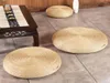Подушка сгущенным круглым татами. Домохозяйство коврика японская соломенная медитация Портативная спальня пол