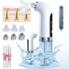 2024 Blackhead Remover Pore Vacuumer Electric Micro Small Bubble Facial Alinefing Hine USB Rechargeable Device