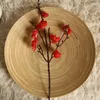 Fleurs décoratives Plum Blossoms Artificial Fake Plants Bonsai Wall Home Homewing Living Room Decor Diy Wedding Decoration