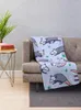 Blankets Opossum Pattern 2 Throw Blanket For Baby Decorative Sofa Lace Flannel Fabric